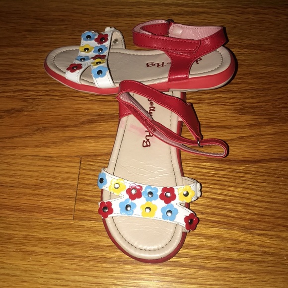 Girls leather sandals - Picture 2 of 2